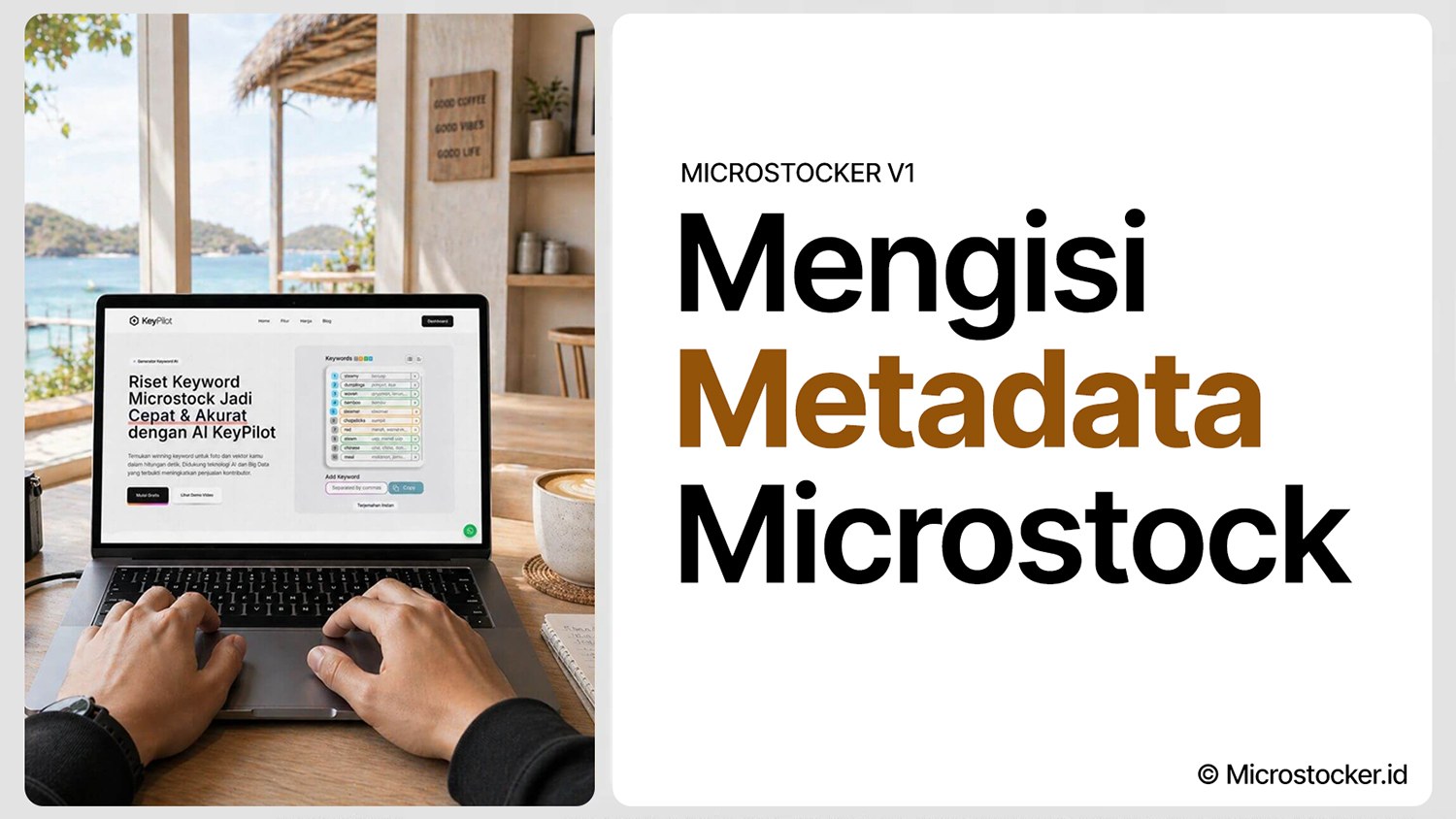 Mengisi Metadata Microstock