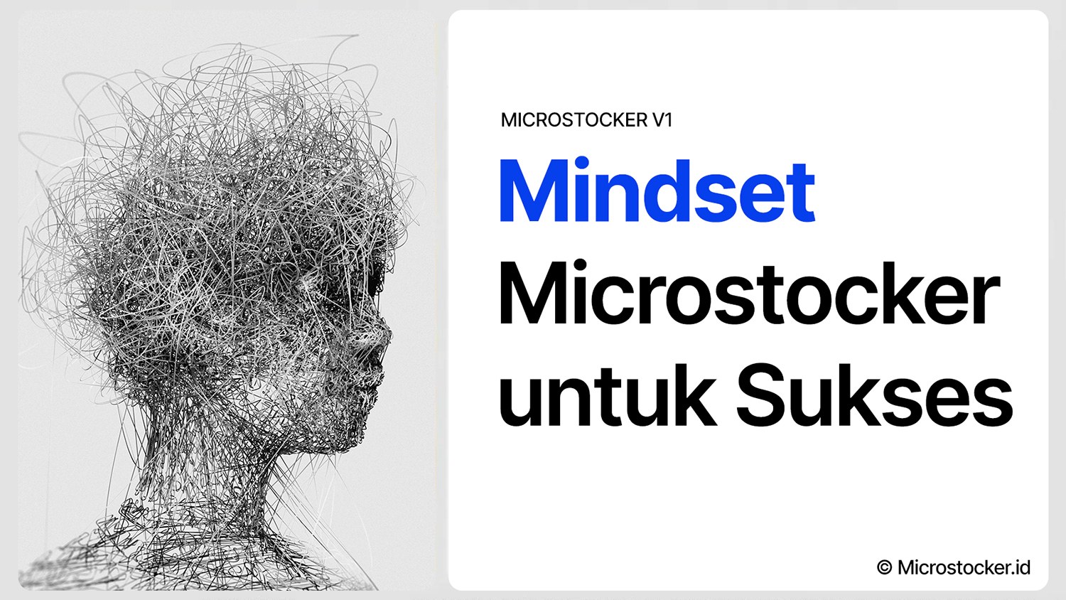 Mindset Microstocker untuk Sukses