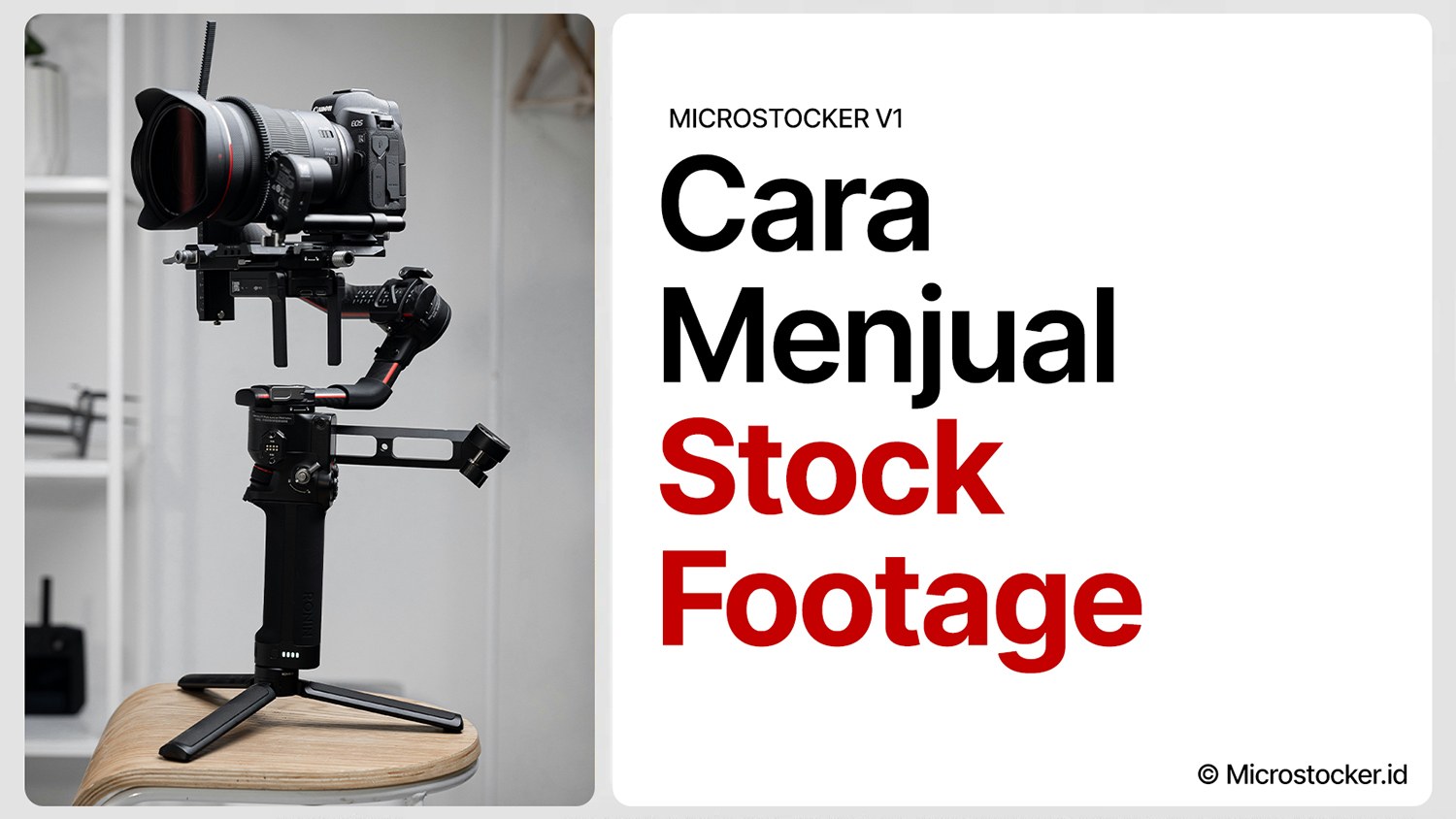 Proses Cara Menjual Stock Footage