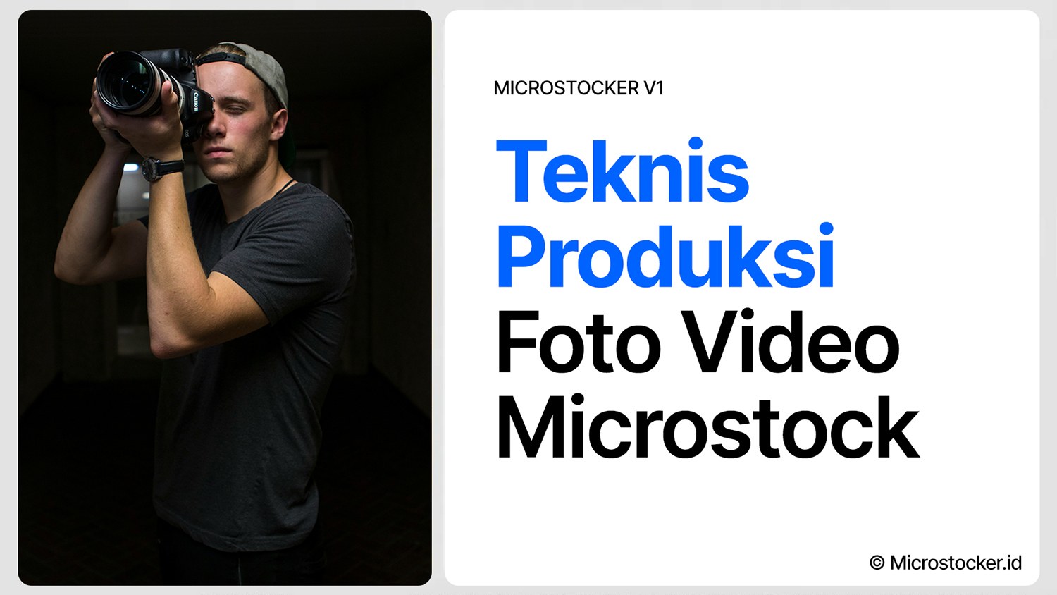 Teknis Produksi Foto Video Microstock